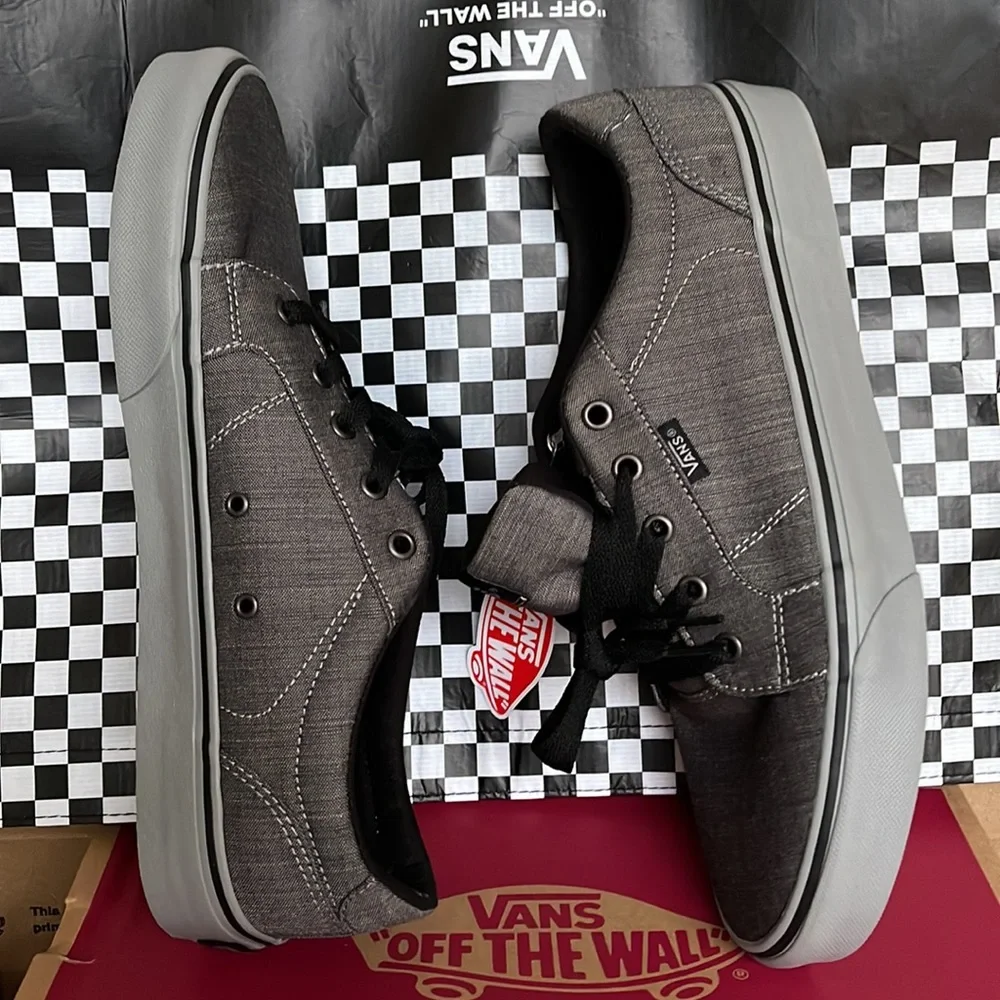 Vans Bishop F14 Textile Black/Grey Men’s sneakers - Picture 12 of 16